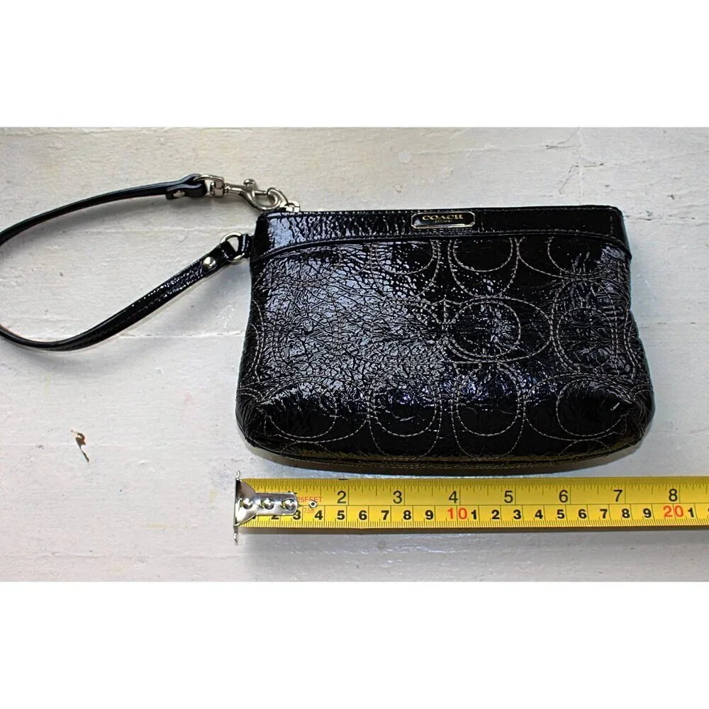 Coach - Set of 2 Coach Rehab Wristlets - Signature Monogram + Felt + Hangtag